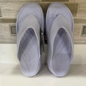 CROCS 🆕🆕🆕 Getaway Platform Flip Flop Sandals Size 8 NWT